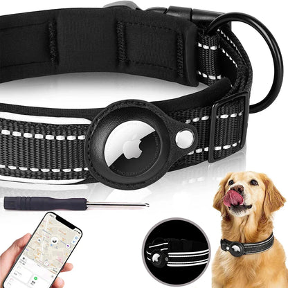 TrackPaws Airtag Pet Collar - LumiSnail